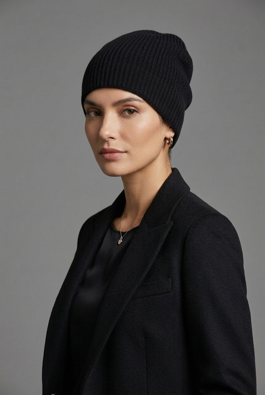 Bernin - Knitted cashmere beanie