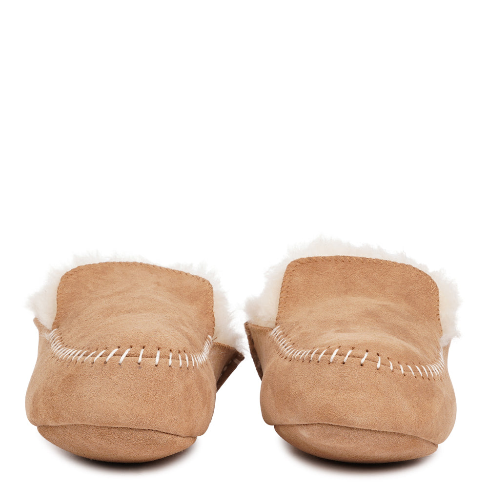 Bolo - Lovelies Studio - Denmark - Crafted from 100% premium sheepskin, the Bolo Shearling Moccasins blend refined elegance with everyday practicality — offering natural warmth, breathability, and comfort that adapts beautifully to every season.