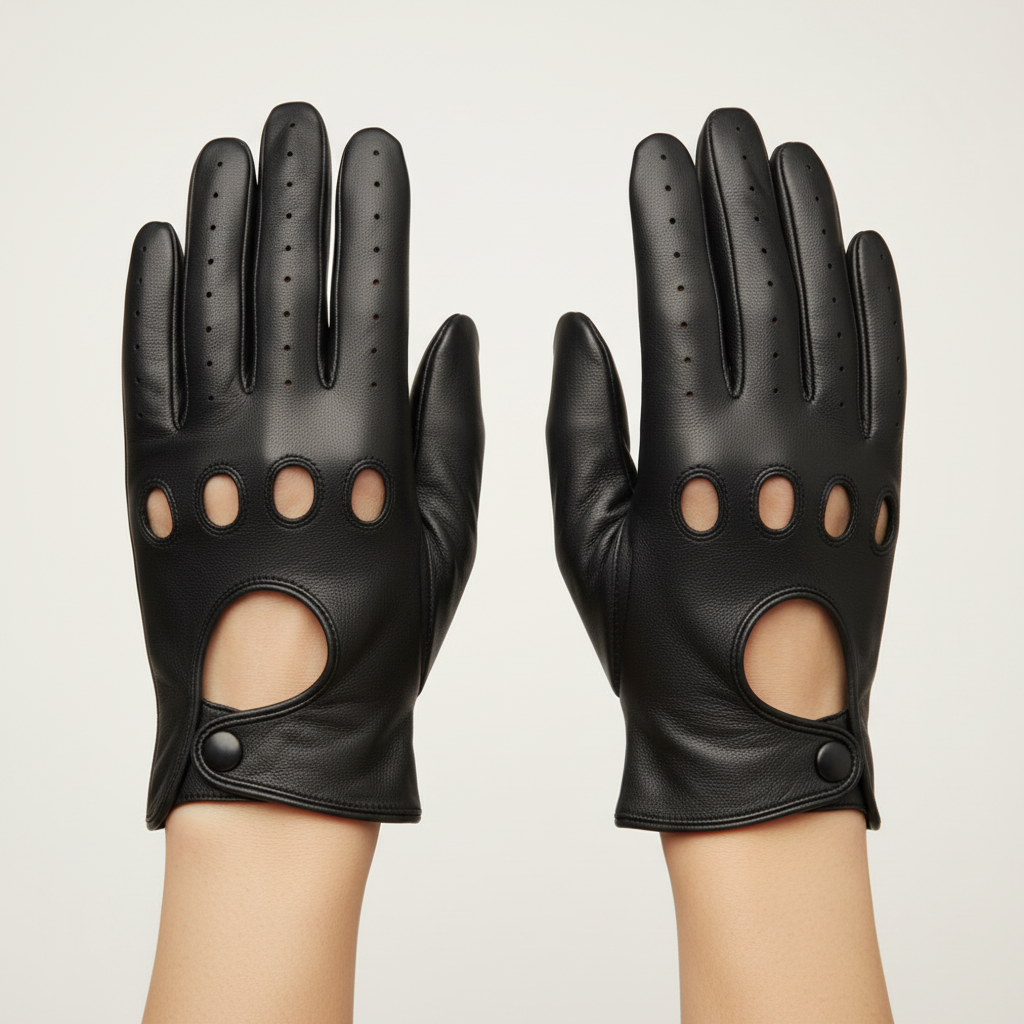 Borello – Sleek Leather Driving Gloves