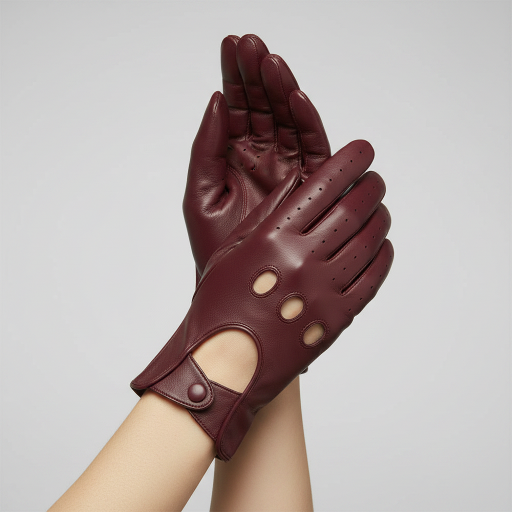 Borello – Sleek Leather Driving Gloves