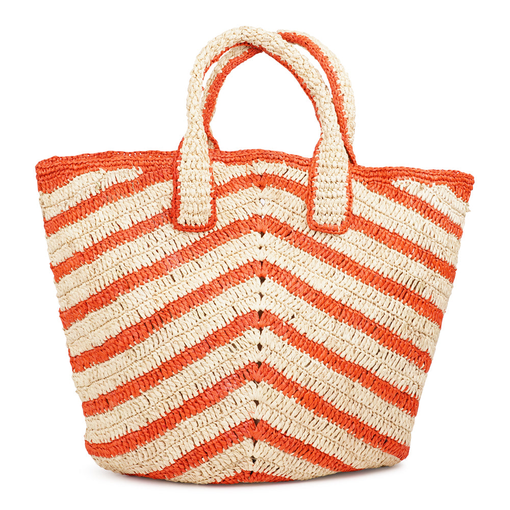 Cavone - Crochet raffia bag