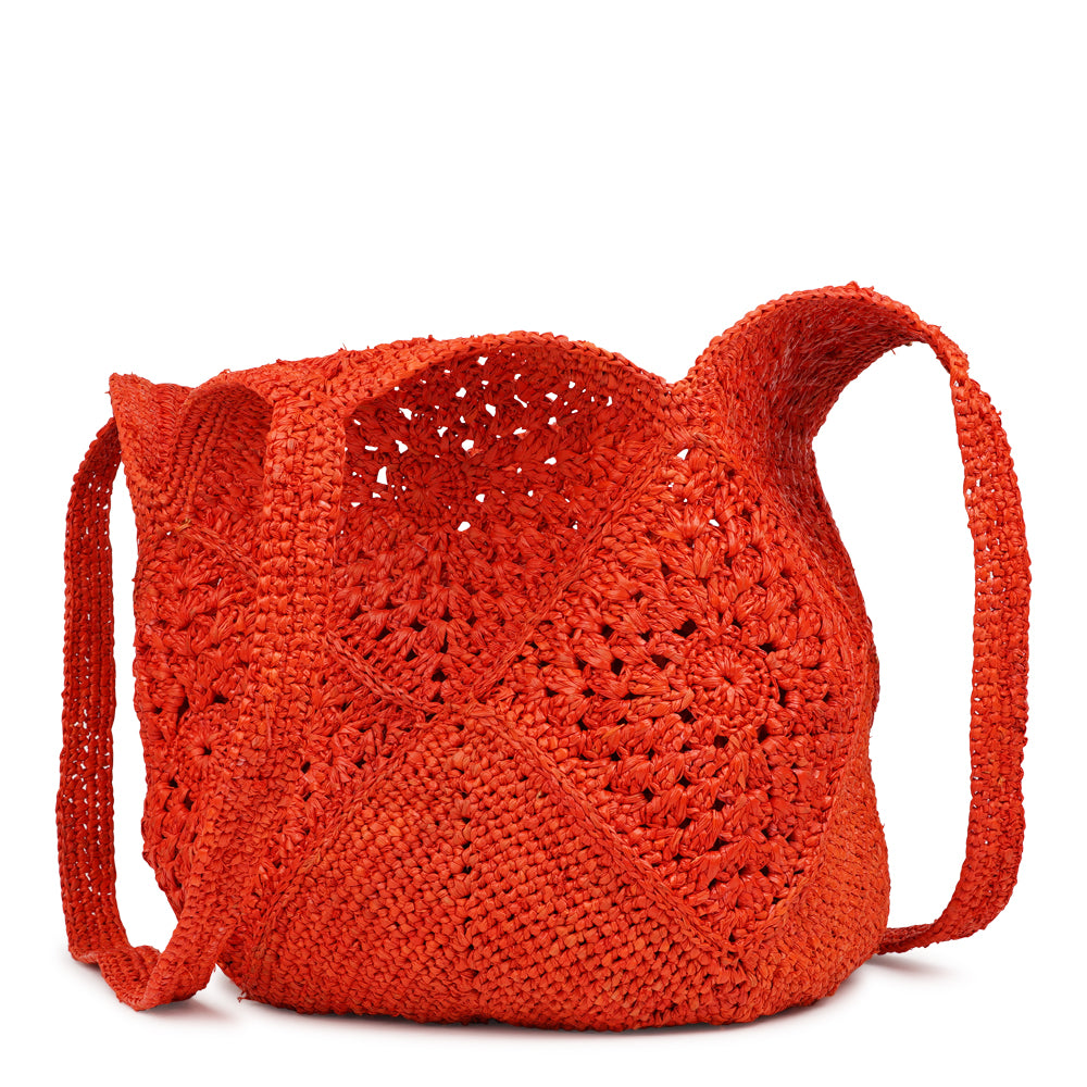 Cenzina - Crochet raffia bag