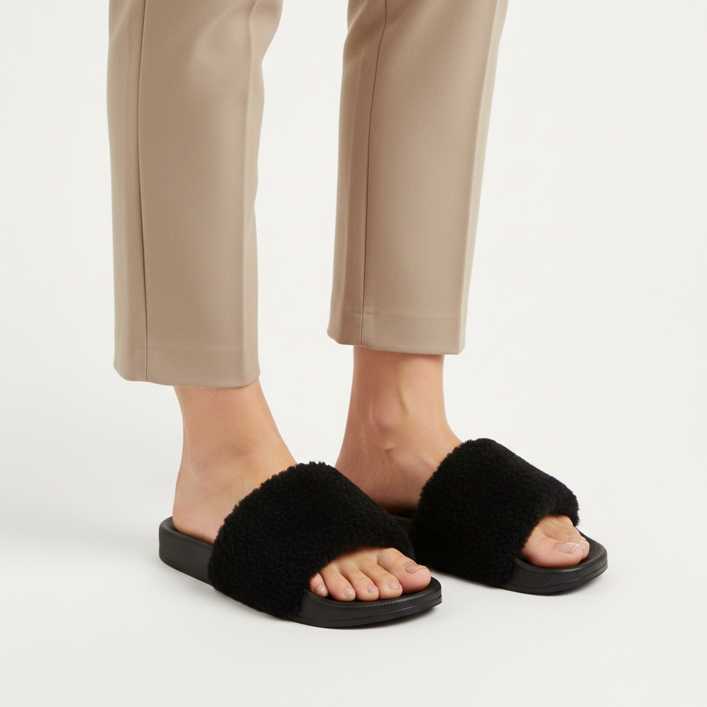 Chami - Shearling Slides