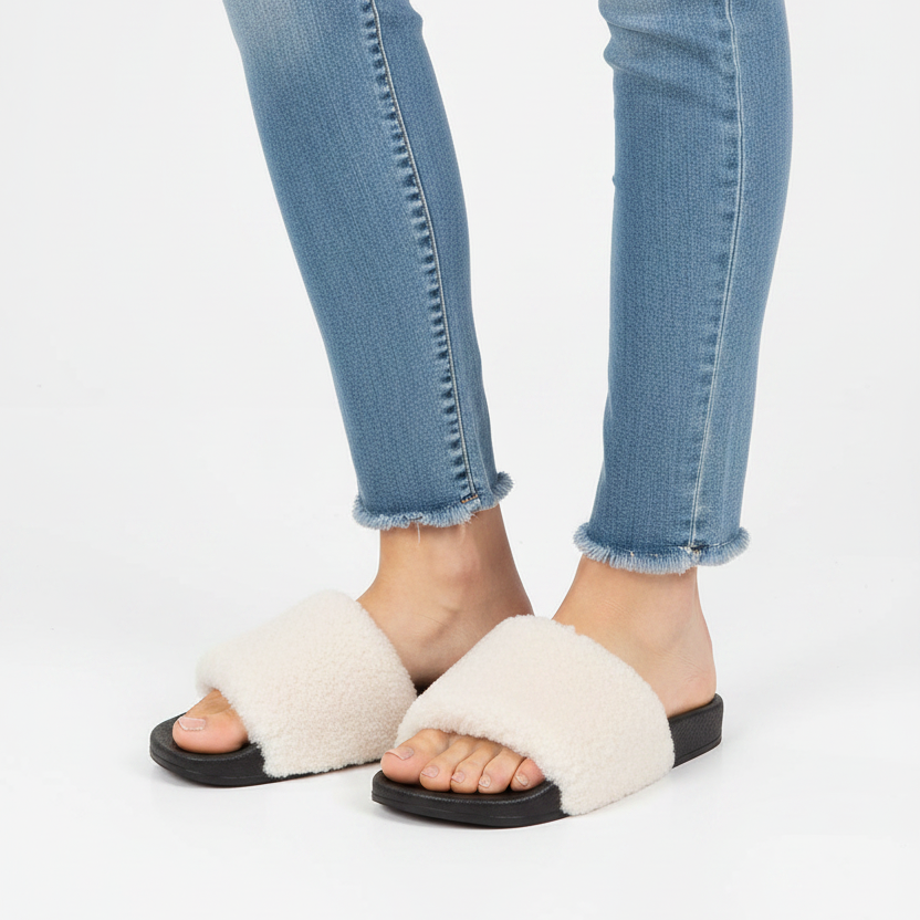 Chami - Shearling Slides