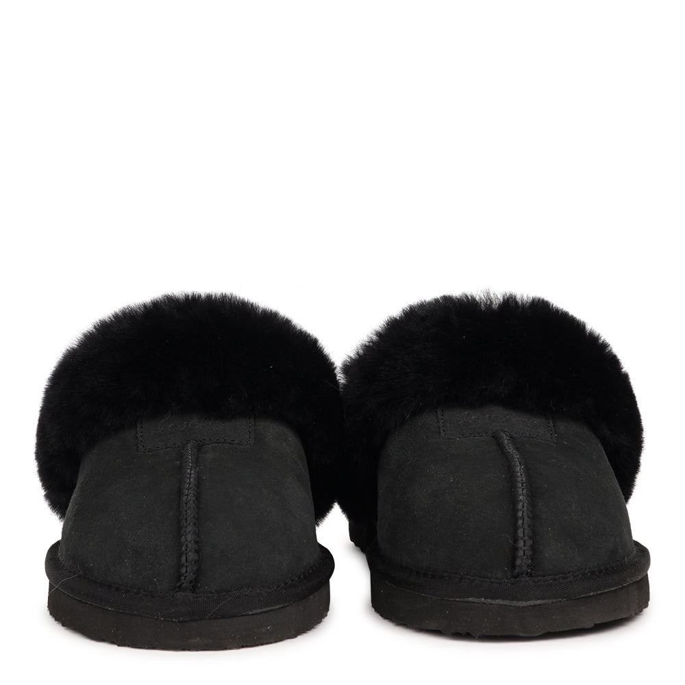 Lovelie, Wrap your feet in ultimate comfort with Lovelies shearling slippers — the perfect blend of warmth, softness, and timeless design. Crafted with plush shearling and durable, flexible soles, these slippers are made to keep your feet snug and supported, season after season.
When you first slip them on, they may feel a little snug across the toes and instep. Don’t worry within an hour or so, the natural wool will gently bed down and mould perfectly to the shape of your feet, creating a personalised fit.