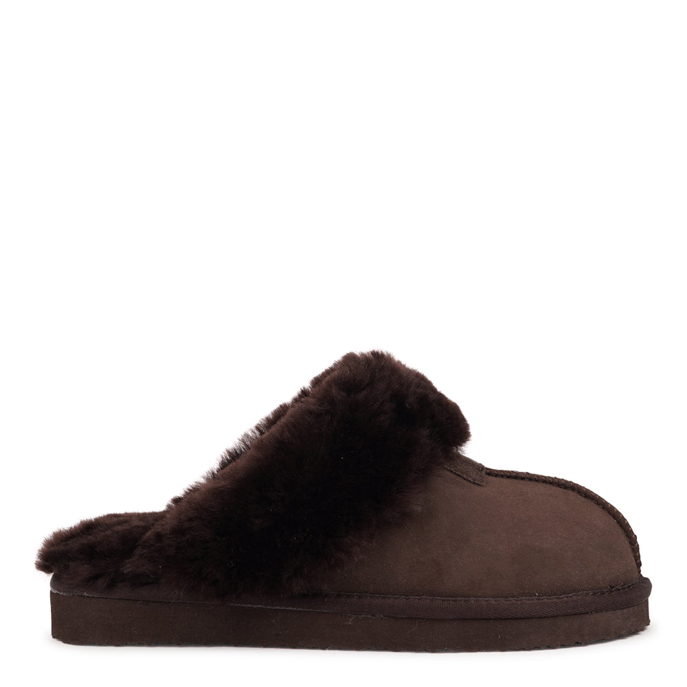 Lovelies Studio Denmark - Made with 100% Sheepskin: This incredible material balances form with function, offering a chic look with lightweight insulation in the winter and temperature regulation when spring arrives.

Outsole: Lightweight, durable rubber sole
Footbed:Shearling
Lining / Upper : Double faced shearling
Upper/ Opening: Shearling
LWG Environmental GOLD RATED Certification