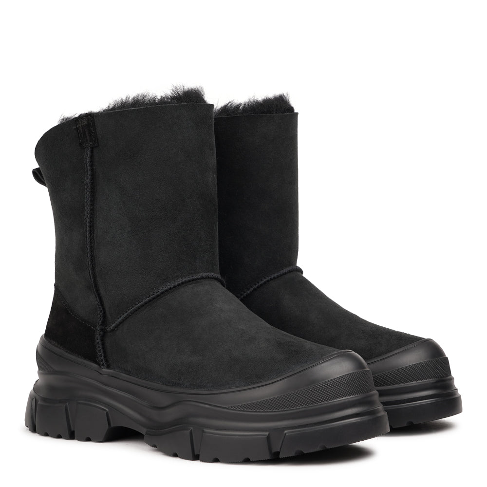 Debellis- High Shearling boots