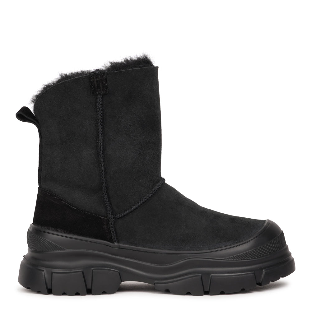 Debellis- High Shearling boots