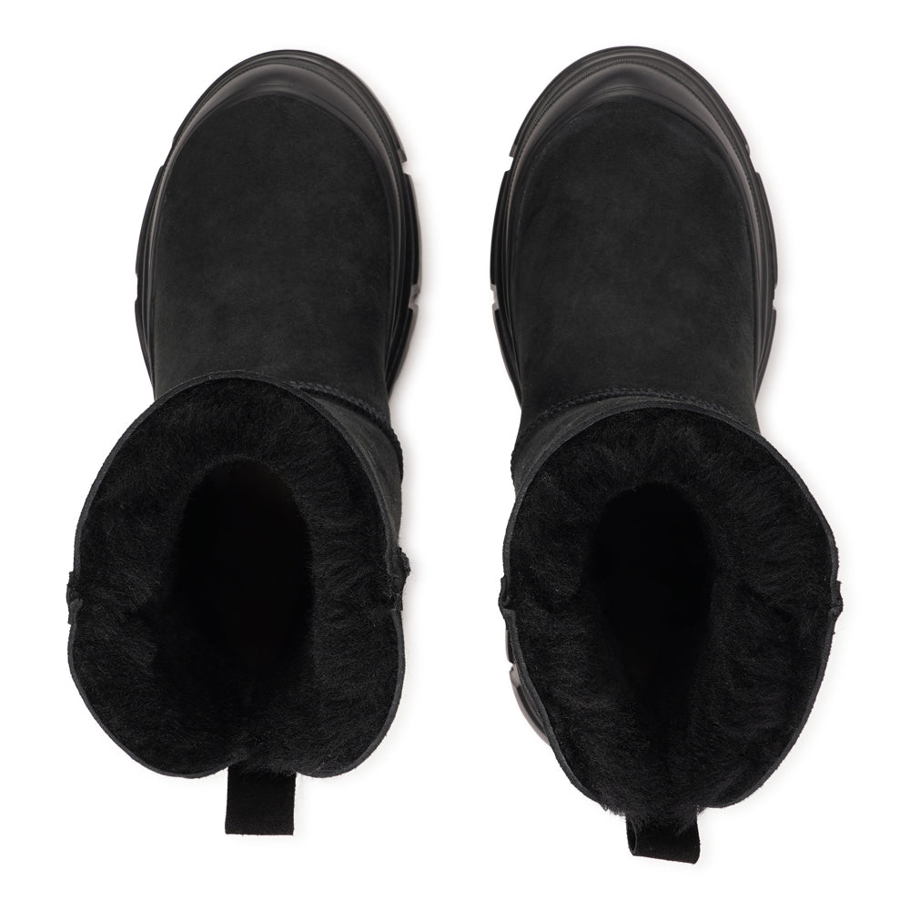 Debellis- High Shearling boots