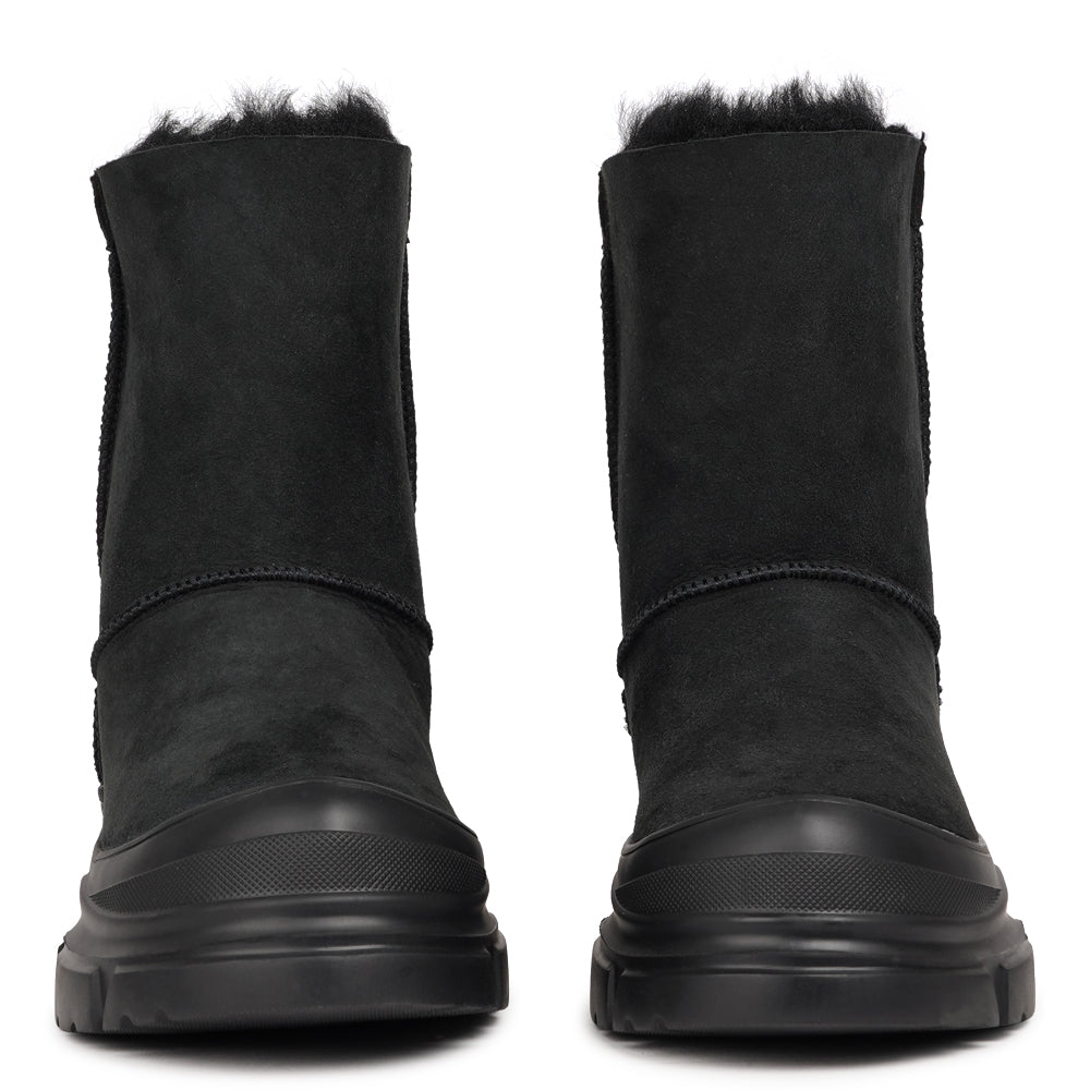 Debellis- High Shearling boots