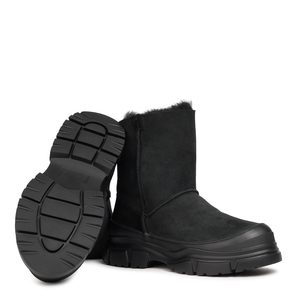 Debellis- High Shearling boots