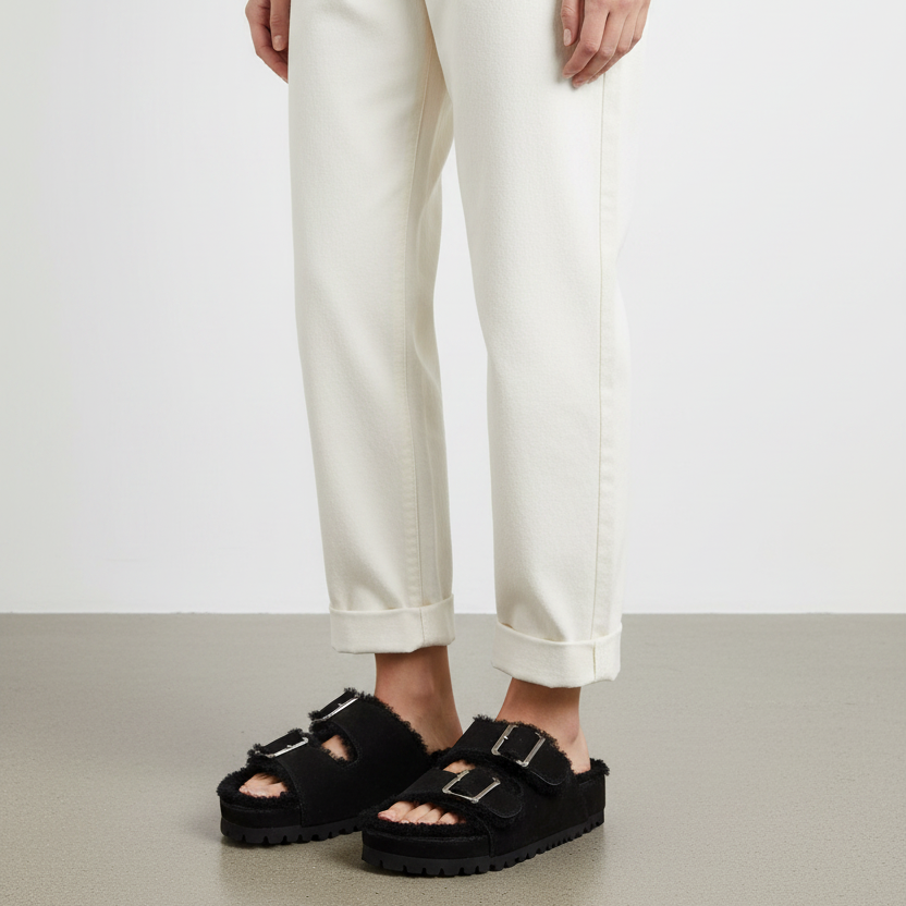 Denali - Shearling Sandals