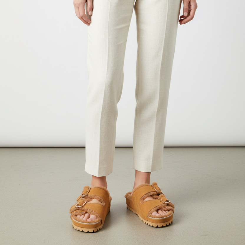 Denali - Shearling Sandals