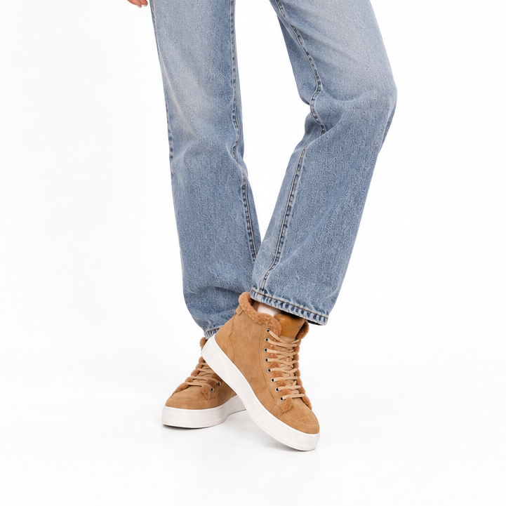 Fajardo - High top shearling sneaker
