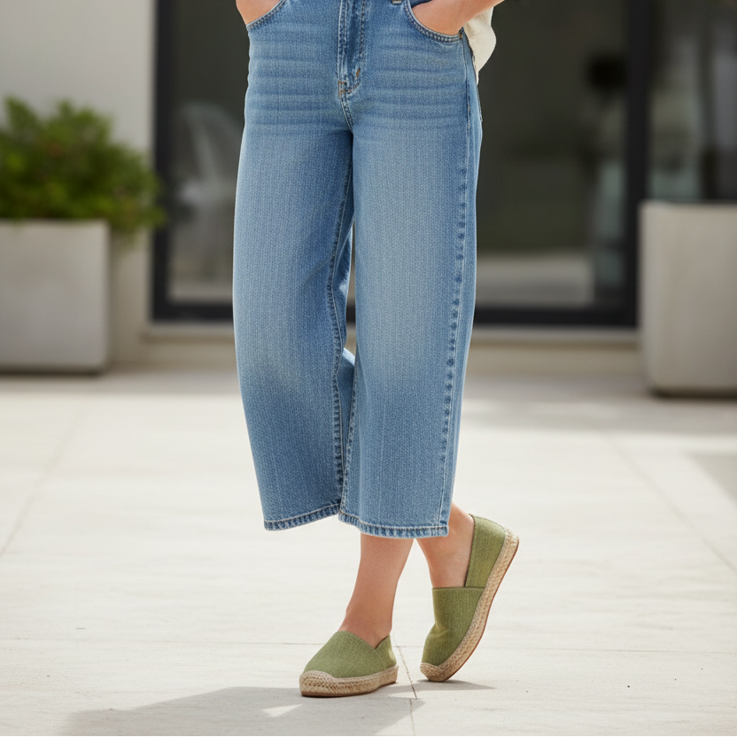 Gazzetta - Denim espadrilles