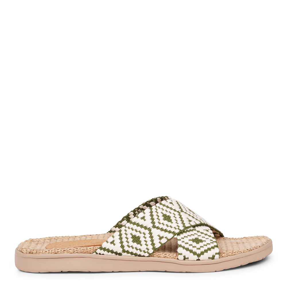 Lovelies - The Gili sandal, a tribute to the serene Indonesian island that inspired its name. A sandal imbued with the essence of natural elegance, perfect for the summer season.

Slip into the Gili sandal and treat your feet to double-layered rubber soles that cushion every step with comfort. Its mid-sole featuring natural jute adds a dash of earthy elegance.

Get ready to rock the beach with wide cotton straps boasting intricate patterns and vibrant hues, blending fashion and function seamlessly.