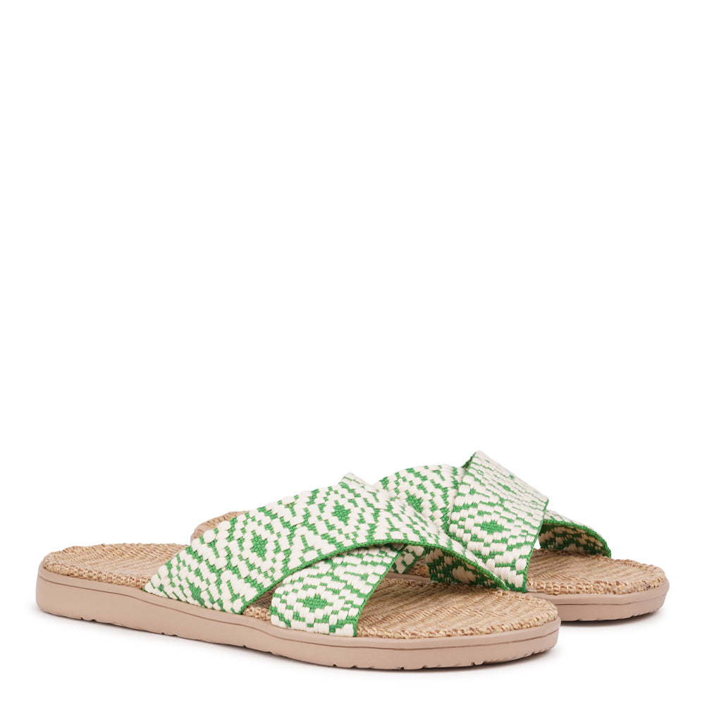 Lovelies Studio - The Gili sandal, a tribute to the serene Indonesian island that inspired its name.&nbsp;A sandal imbued with the essence of natural elegance, perfect for the summer season.

Slip into the Gili sandal and treat your feet to double-layered rubber soles that cushion every step with comfort. Its mid-sole featuring natural jute adds a dash of earthy elegance.