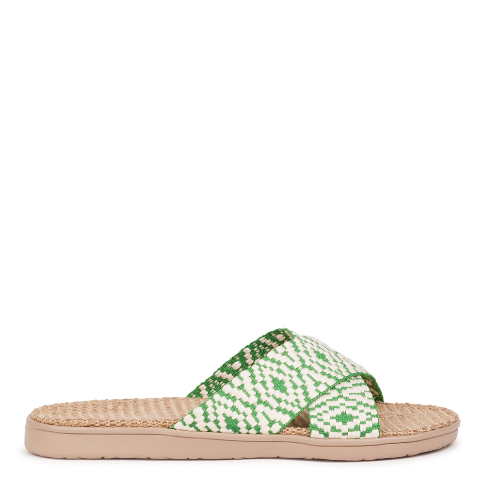 Lovelies Studio - The Gili sandal, a tribute to the serene Indonesian island that inspired its name.&nbsp;A sandal imbued with the essence of natural elegance, perfect for the summer season.

Slip into the Gili sandal and treat your feet to double-layered rubber soles that cushion every step with comfort. Its mid-sole featuring natural jute adds a dash of earthy elegance.