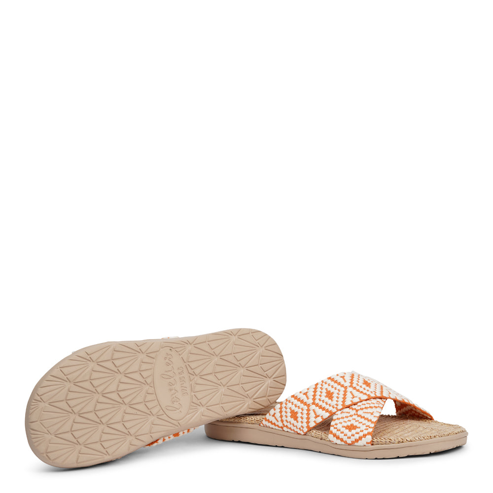 Lovelies Studio - The Gili sandal, a tribute to the serene Indonesian island that inspired its name.&nbsp;A sandal imbued with the essence of natural elegance, perfect for the summer season.  Slip into the Gili sandal and treat your feet to double-layered rubber soles that cushion every step with comfort. Its mid-sole featuring natural jute adds a dash of earthy elegance.