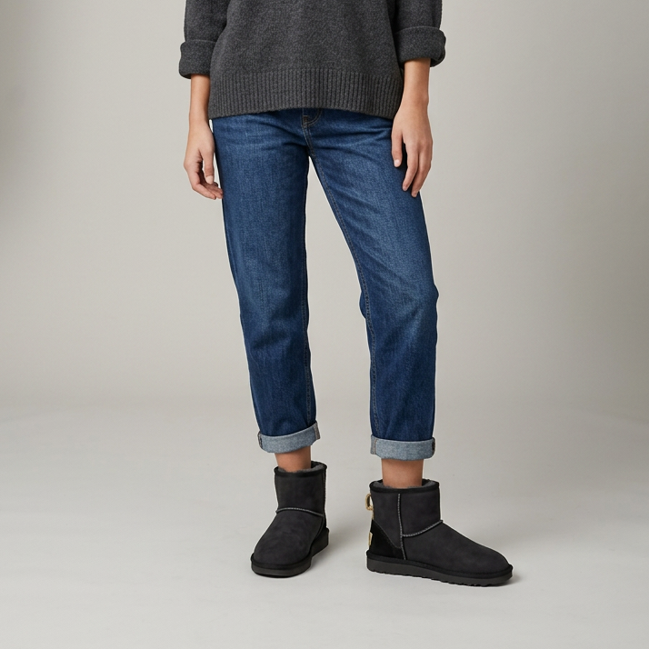 Gower - Shearling high boots