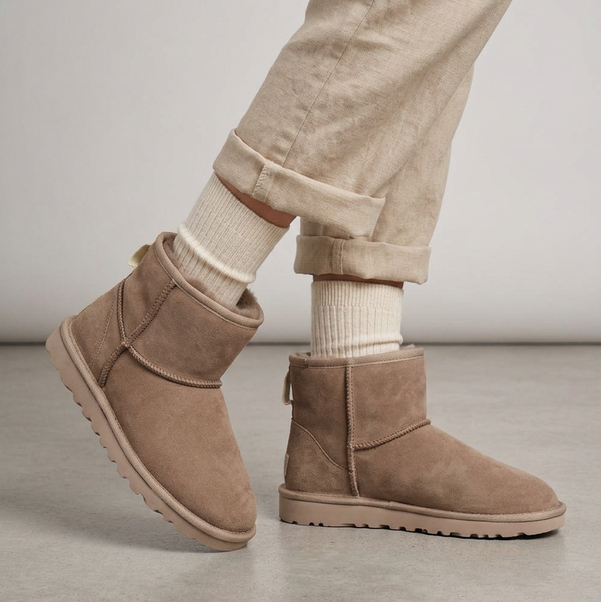 Gower - Shearling high boots