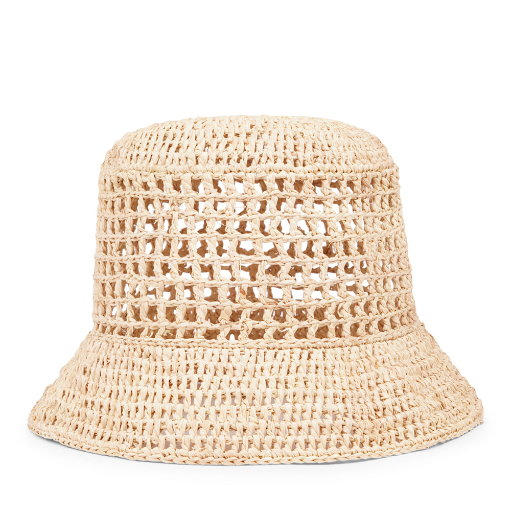 Grassi - Raffia bucket hat