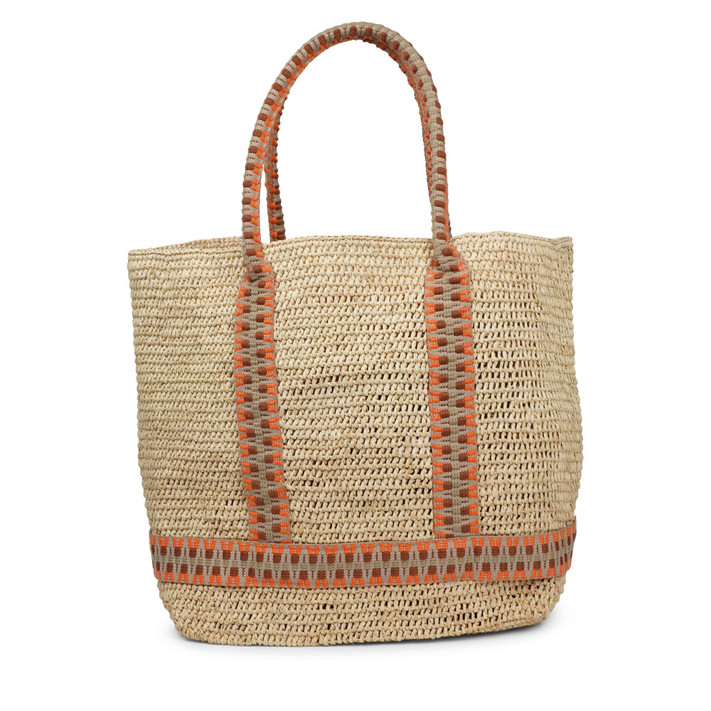Harmal Raffia Tote - Hand woven tote bag
