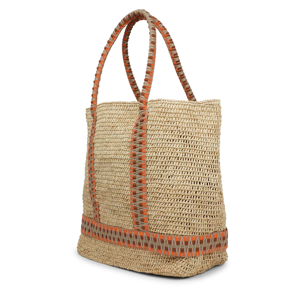 Harmal Raffia Tote - Hand woven tote bag