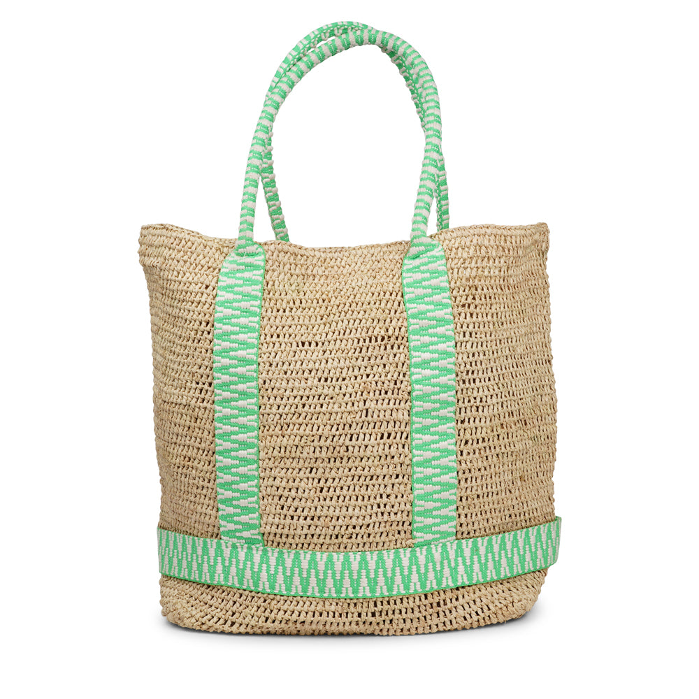 Harmal Raffia Tote - Hand woven tote bag
