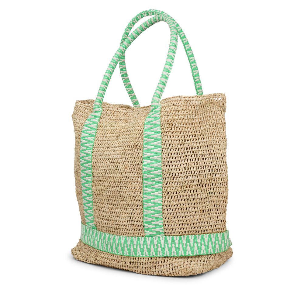 Harmal Raffia Tote - Hand woven tote bag