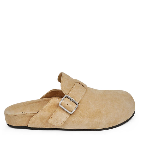 Lovelies Studio - Designed to offer both durability and a flawless fit, these mules are the perfect choice for those who demand comfort without compromising on elegance.  The Kamakura Mules are built upon a sturdy rubber sole that ensures longevity and excellent grip. But what truly sets these mules apart is the suede-covered, soft midsole made of high-quality PU. This feature guarantees not only exceptional cushioning but also a perfect fit that molds to your foot shape.