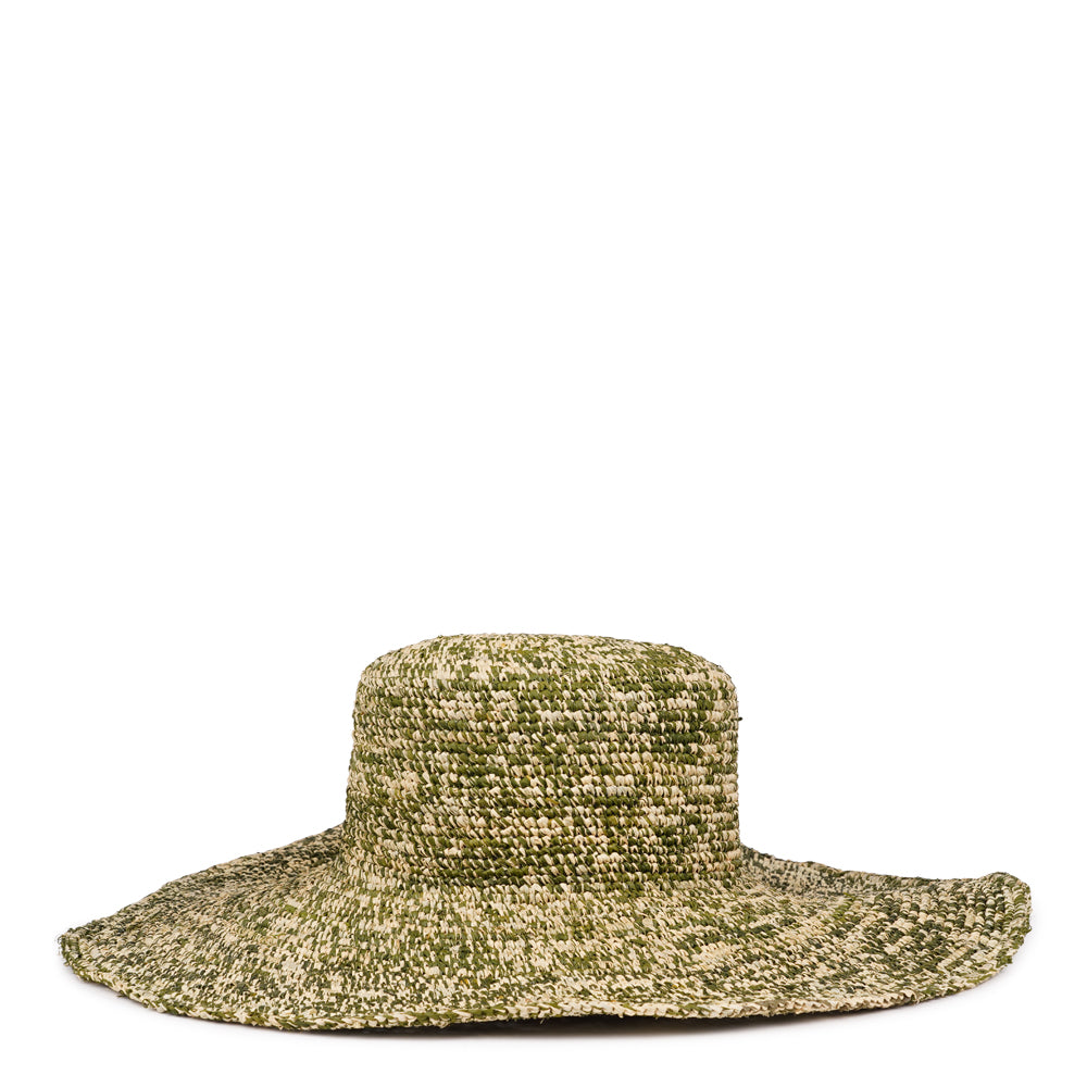 La Croe - large raffia hat