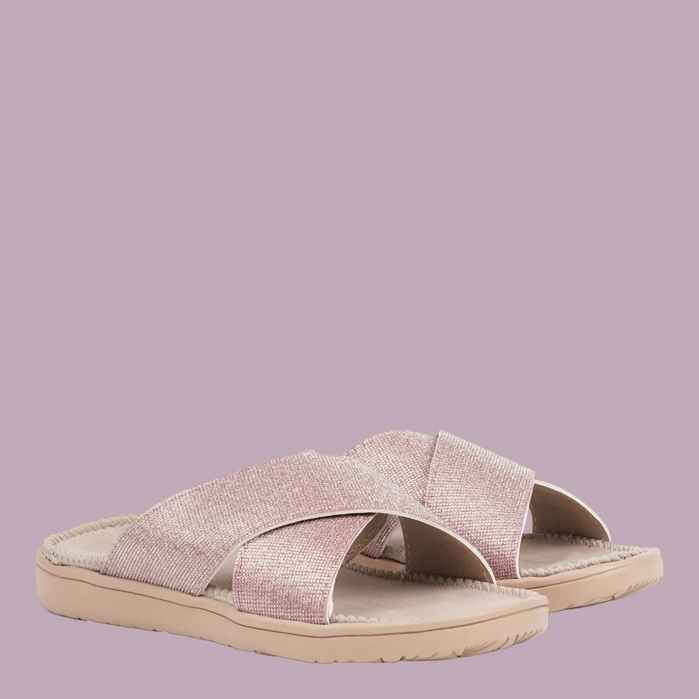 Little Anguilla - Vegan leather & Glitter straps