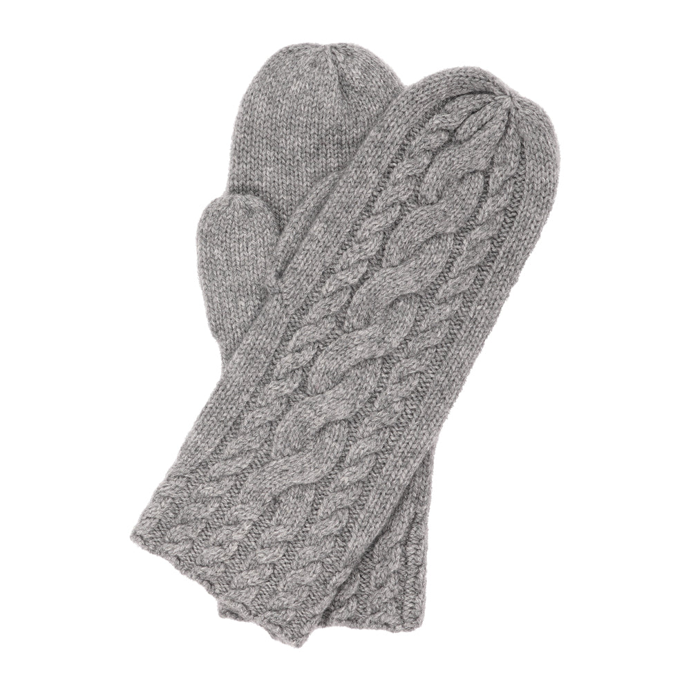 Lema - Cable Knitted Mittens