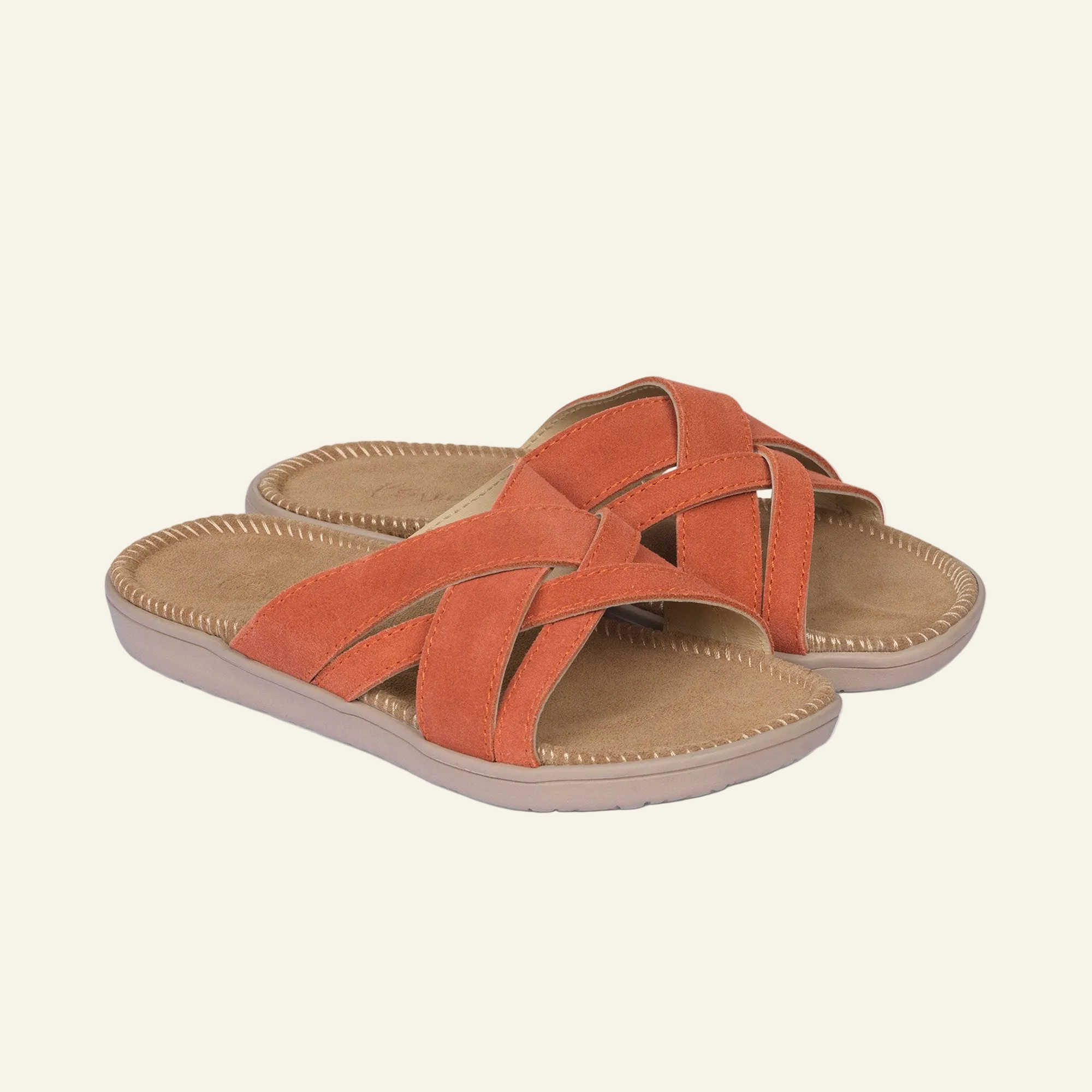 Little Sa Trinxa - Suede sole & suede straps
