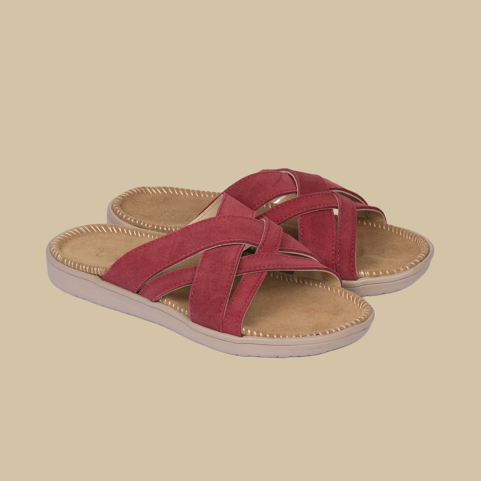 Little Sa Trinxa - Suede sole & suede straps