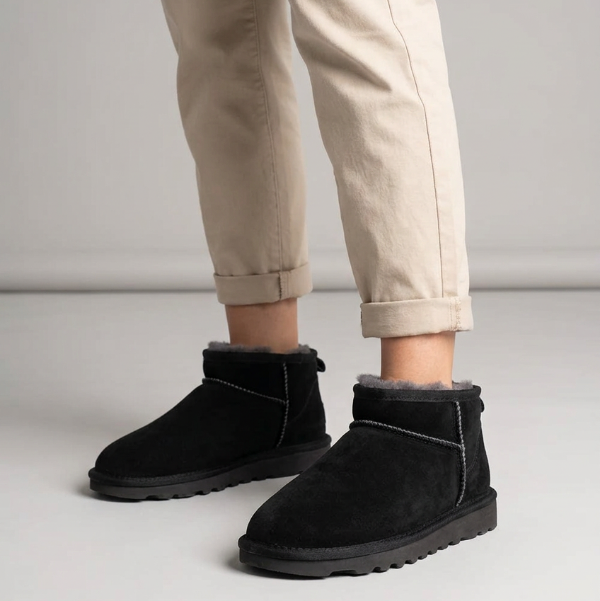 Majura - Shearling low boots