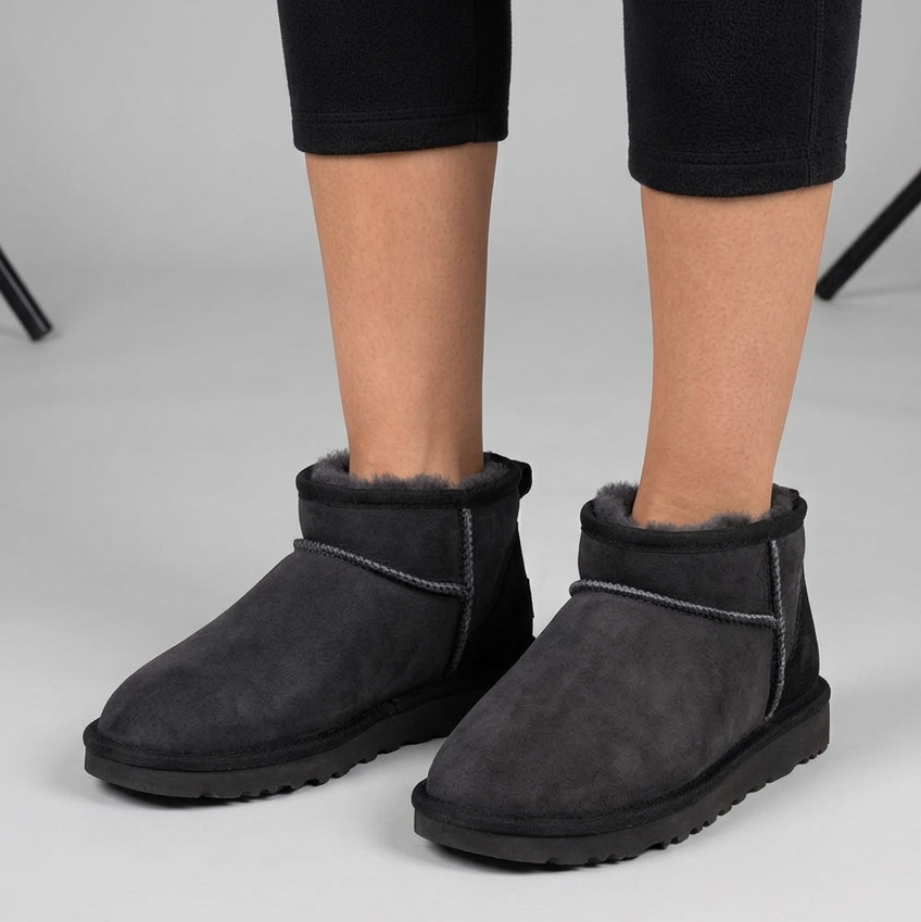 Majura - Botines de piel vuelta