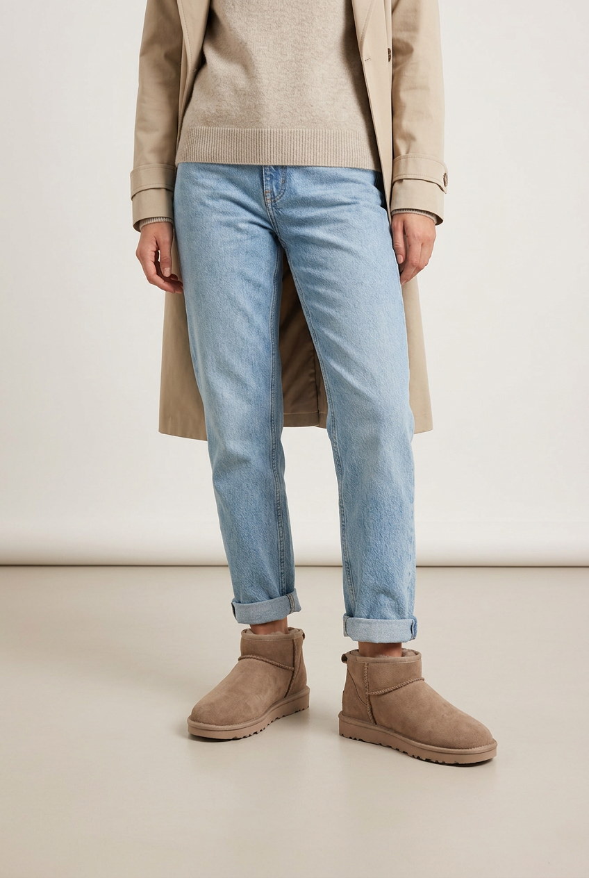 Majura - Shearling low boots