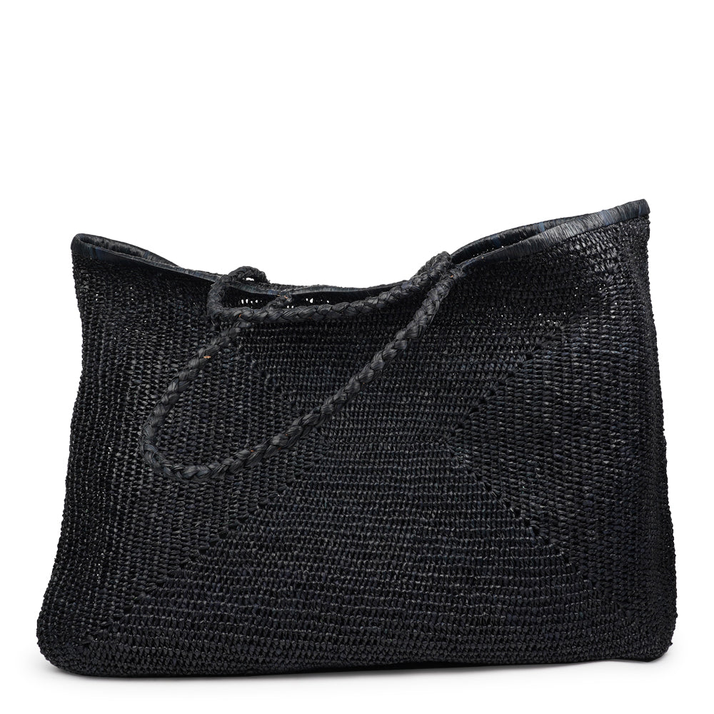 Raffia is a versatile and sustainable material that has become increasingly popular in the world of handbags. Derived from the leaves of the raffia palm tree, this natural fiber offers a unique blend of durability, flexibility, and eco-friendliness.

Handbags crafted from raffia exude a relaxed yet chic vibe, perfect for both casual outings and more formal occasions. The material's subtle texture and earthy tones add a touch of natural elegance to any ensemble, making it a favorite choice for fashion-forwar
