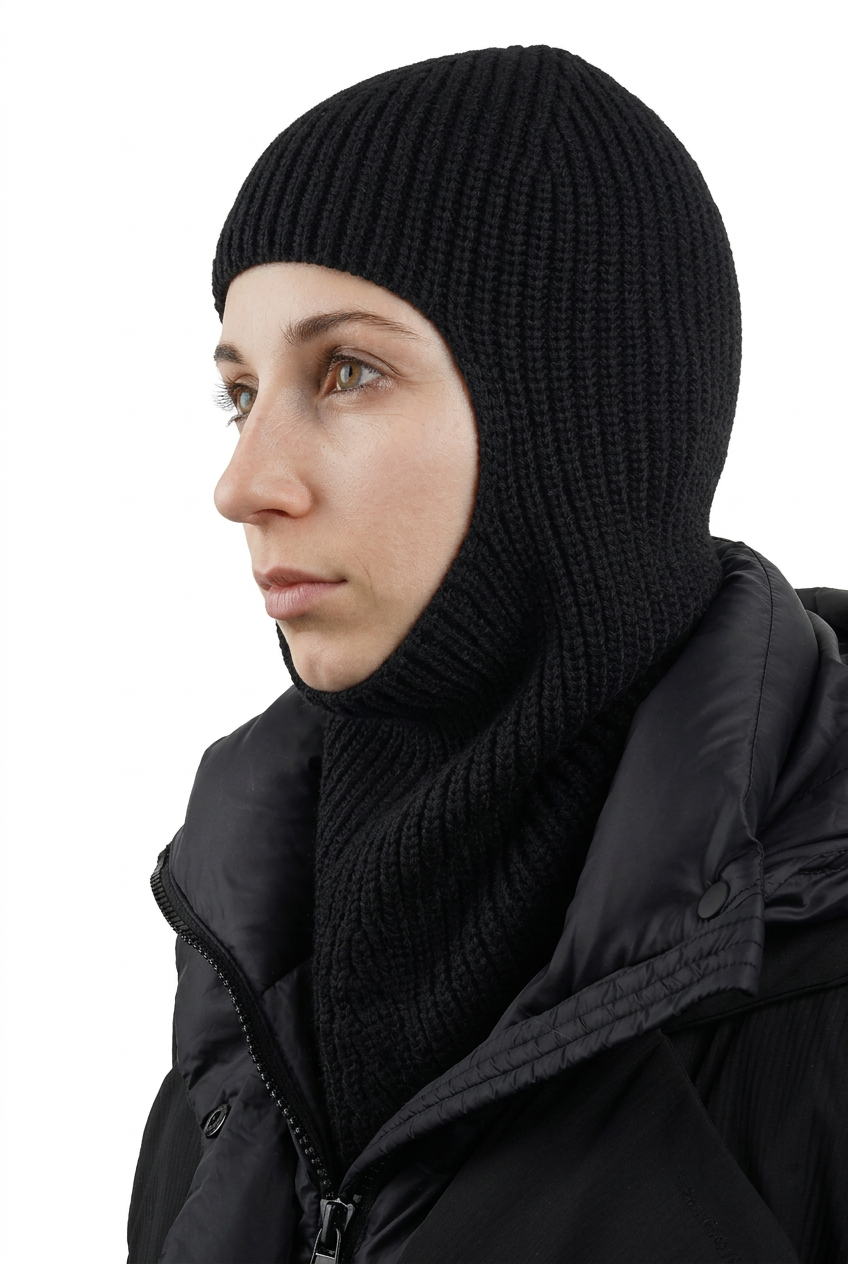 Niesen - Knitted cashmere balaclava