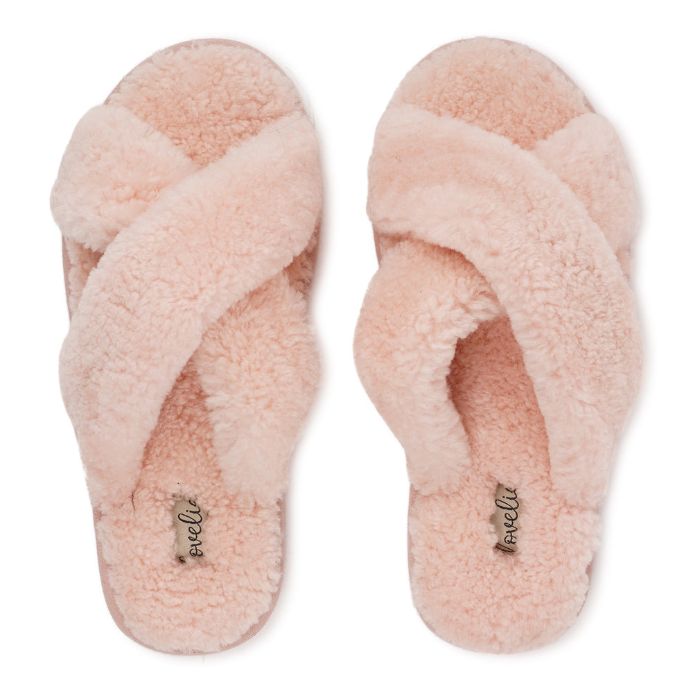 Lovelies Studio - Lovelies shearling slippers are the essence of comfortability. When you’re in the need of surrounding your feet in soft and warm slippers, Lovelies&nbsp;shearling&nbsp;slippers are the answer. With soft and durable soles,&nbsp;warm&nbsp;shearling&nbsp;and a gorgeous design, you’ll never want to wear any other home-shoe to make you feel at ease. When trying on your slippers for the first time, it may feel a little tight across your toes and instep but within an hour or so of wearing