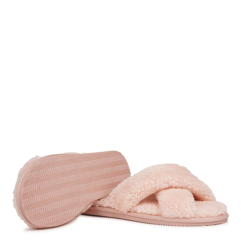Lovelies Studio - Lovelies shearling slippers are the essence of comfortability. When you’re in the need of surrounding your feet in soft and warm slippers, Lovelies&nbsp;shearling&nbsp;slippers are the answer. With soft and durable soles,&nbsp;warm&nbsp;shearling&nbsp;and a gorgeous design, you’ll never want to wear any other home-shoe to make you feel at ease. When trying on your slippers for the first time, it may feel a little tight across your toes and instep but within an hour or so of wearing