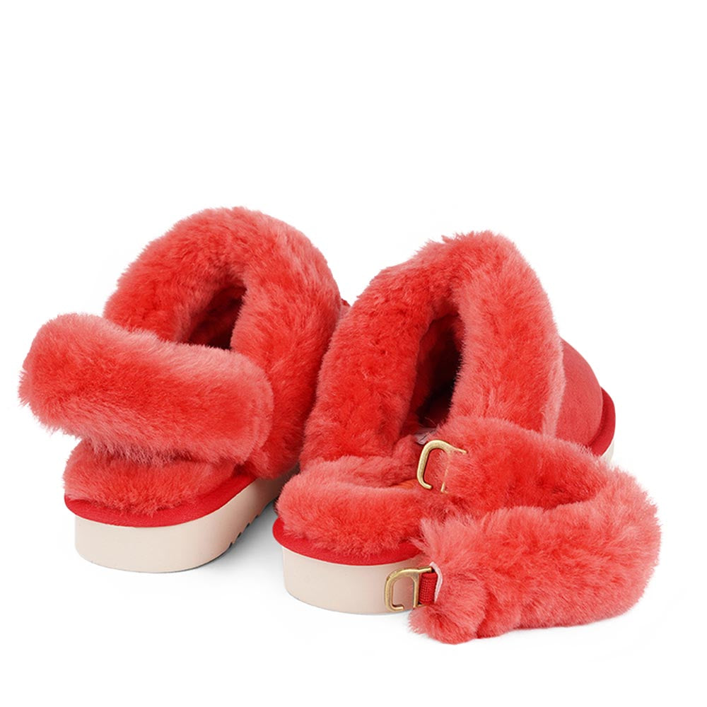 Ombo - Double faced shearling mules