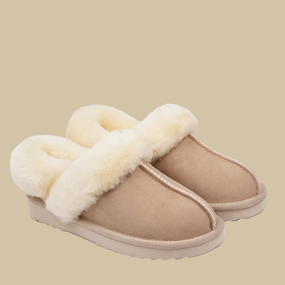 Ombo - Double faced shearling mules