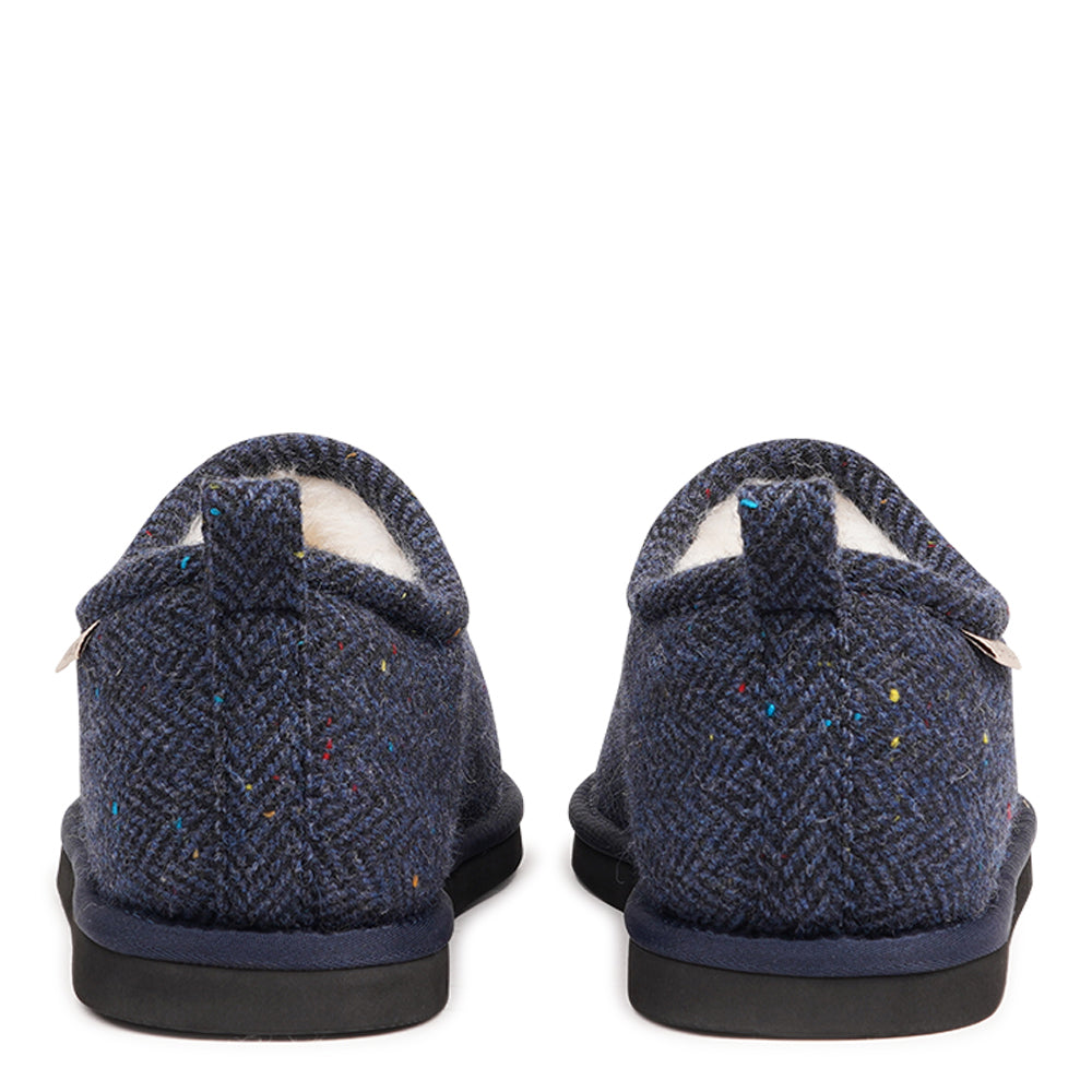 Palpana Wool - Closed Wool Slippers with Shearling Lining