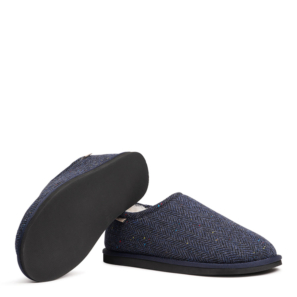 Palpana Wool - Closed Wool Slippers with Shearling Lining