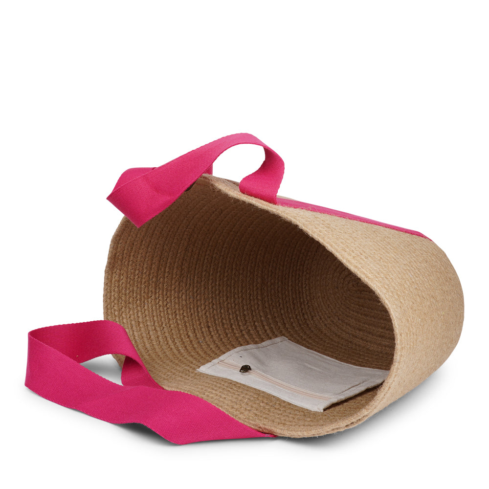 Lovelies Studio - Bring effortless style to your summer days with&nbsp;Peppino, our beautifully crafted beach bag made from natural jute. Lightweight yet durable, Peppino is designed to carry all your essentials while adding a touch of rustic elegance to any outfit.

The standout colorful handle brings a fun, vibrant twist to the bag’s natural texture, making it the perfect accessory for beach trips, market strolls, and sunny getaways. Spacious, stylish, and easy to pair with your favorite summer looks, Pep