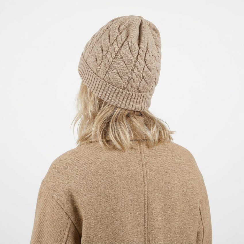 Pollux - Knitted cashmere beanie