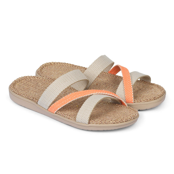 Lovelies Studio - Pongwe sandals - Material:  Outsole:  Durable Rubber Insole: Soft and shock absorbing rubber  Footbed: 100% Natural Jute Extra fine weaving for best comfort Upper: Webbing of woven cotton. 100 % handmade